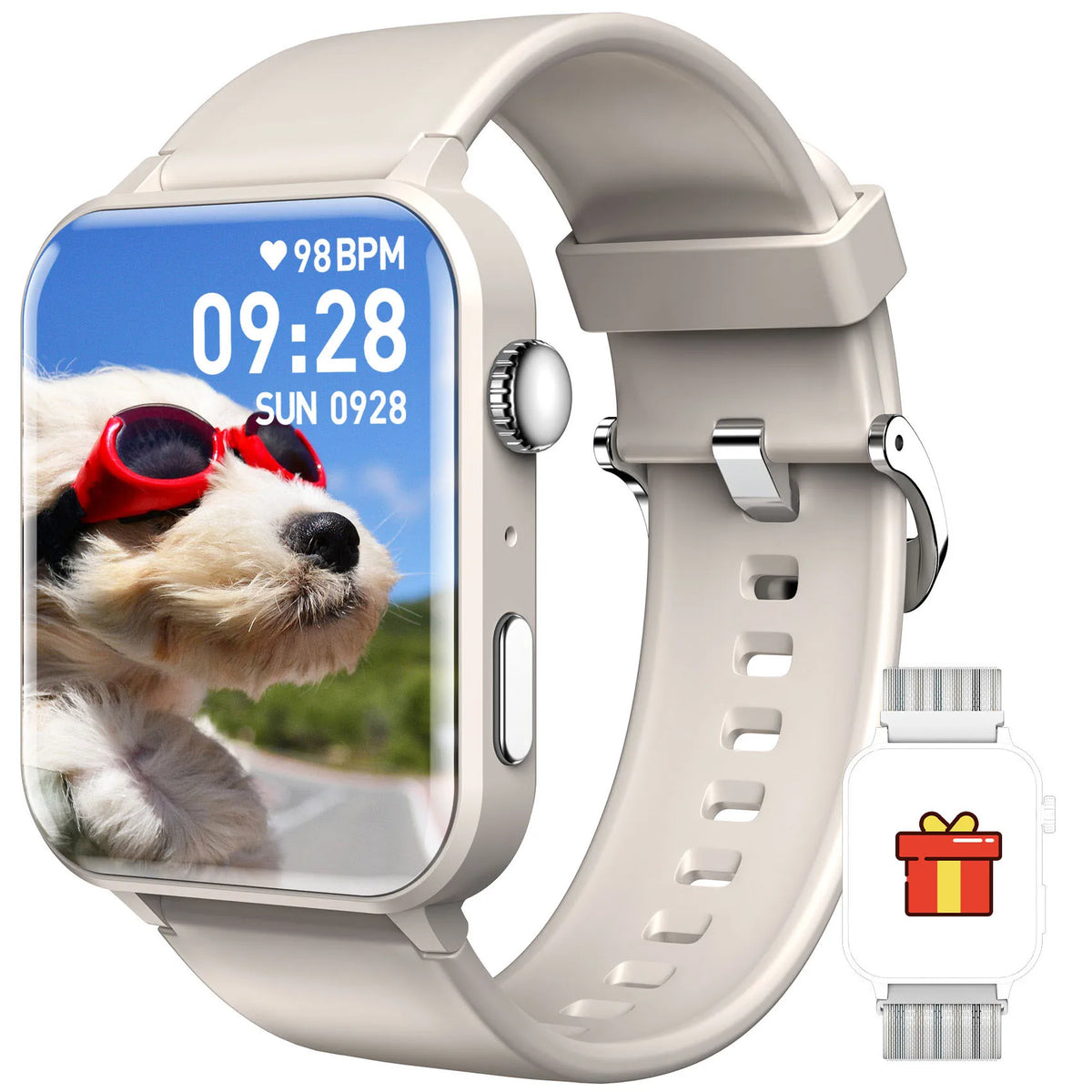 Sopzenten Smartwatch With Health Monitoring Fitness Tracking Bluetooth
