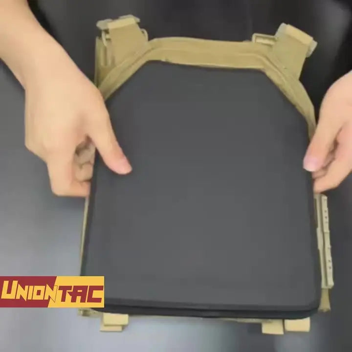 Lightweight Uhmwpe Tactical Chest Body Armor Plates Pair
