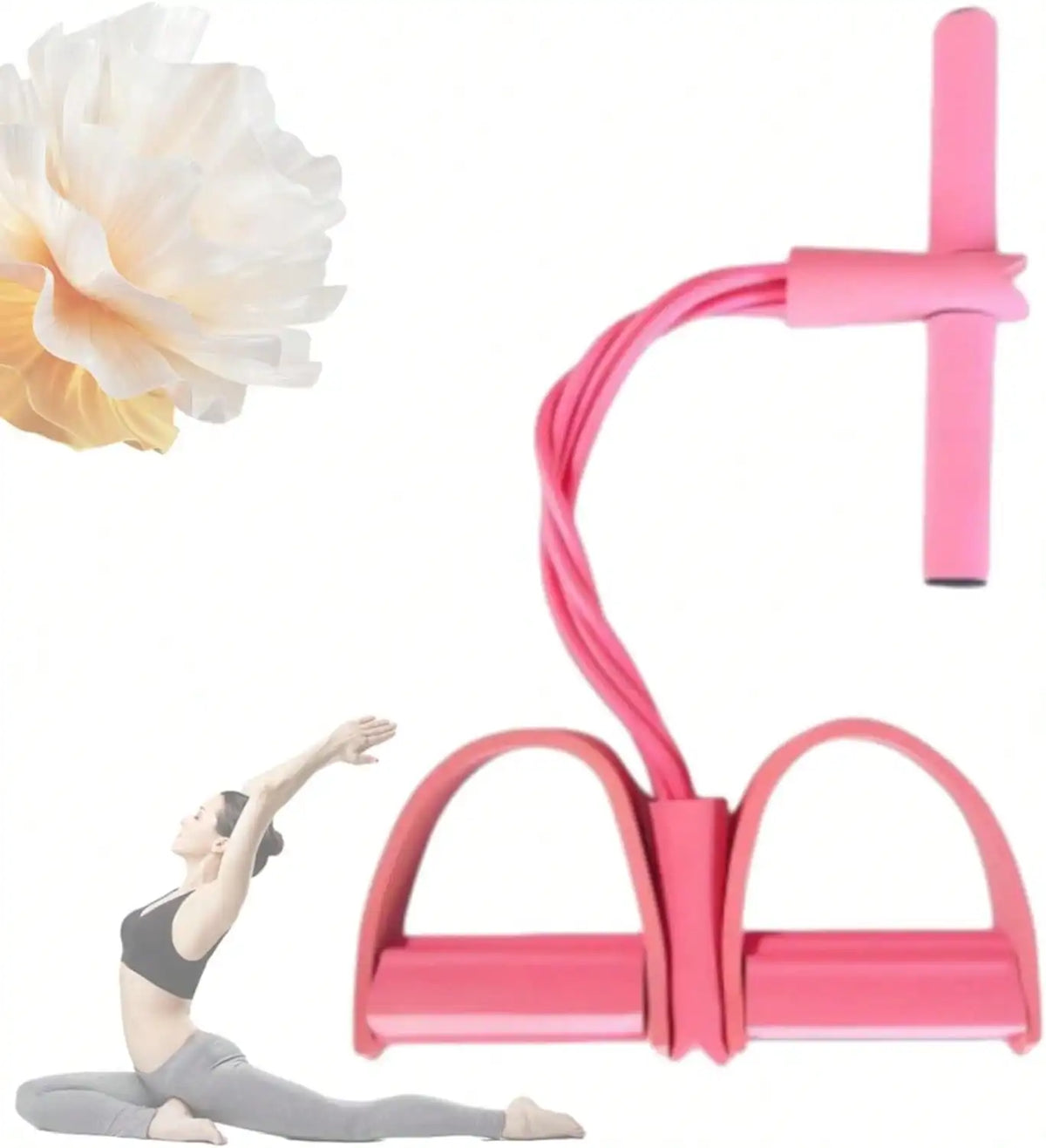 Natural Rubber Resistance Pedal Bands For Fitness Workout