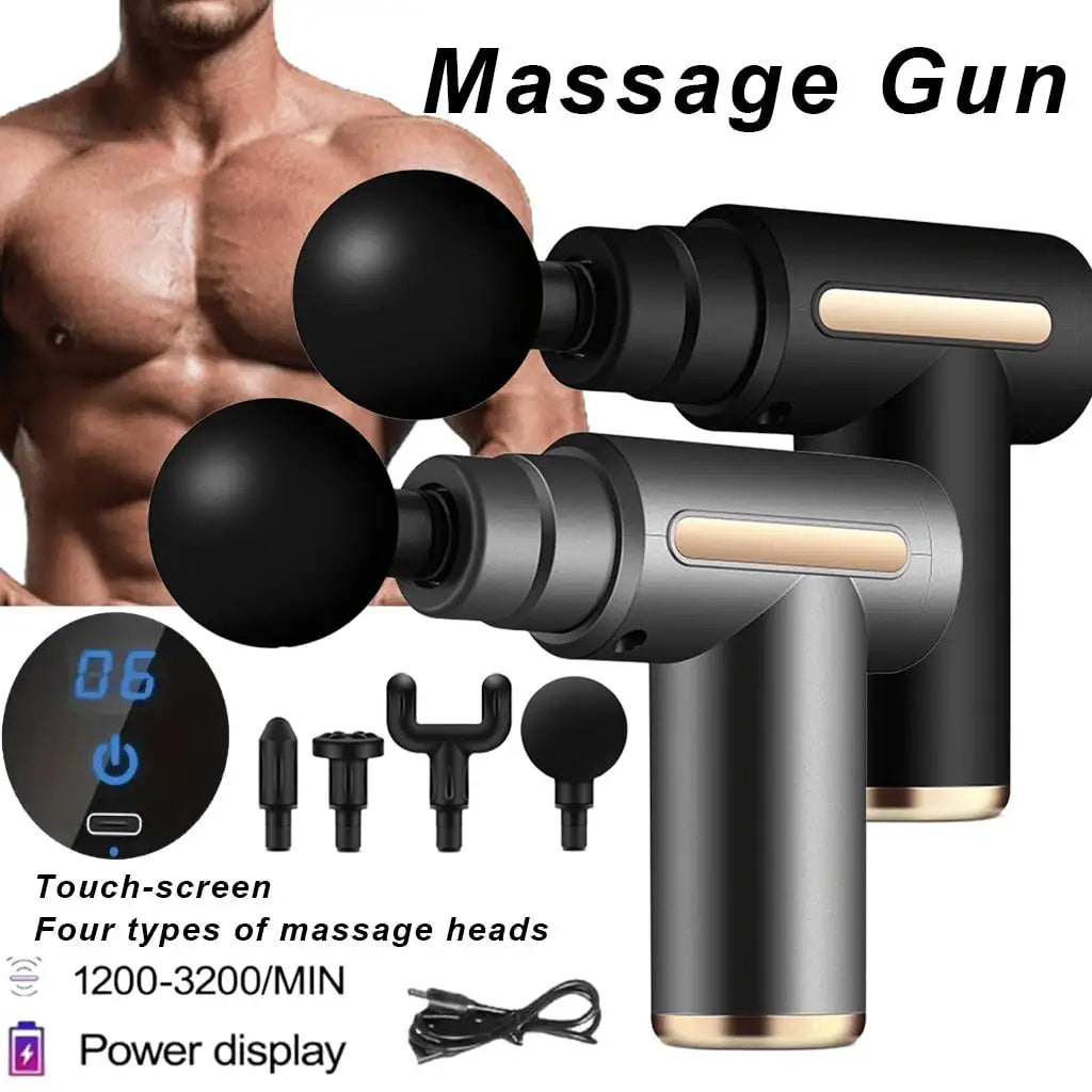 Mini Portable Massage Gun For Full Body Muscle Relaxation