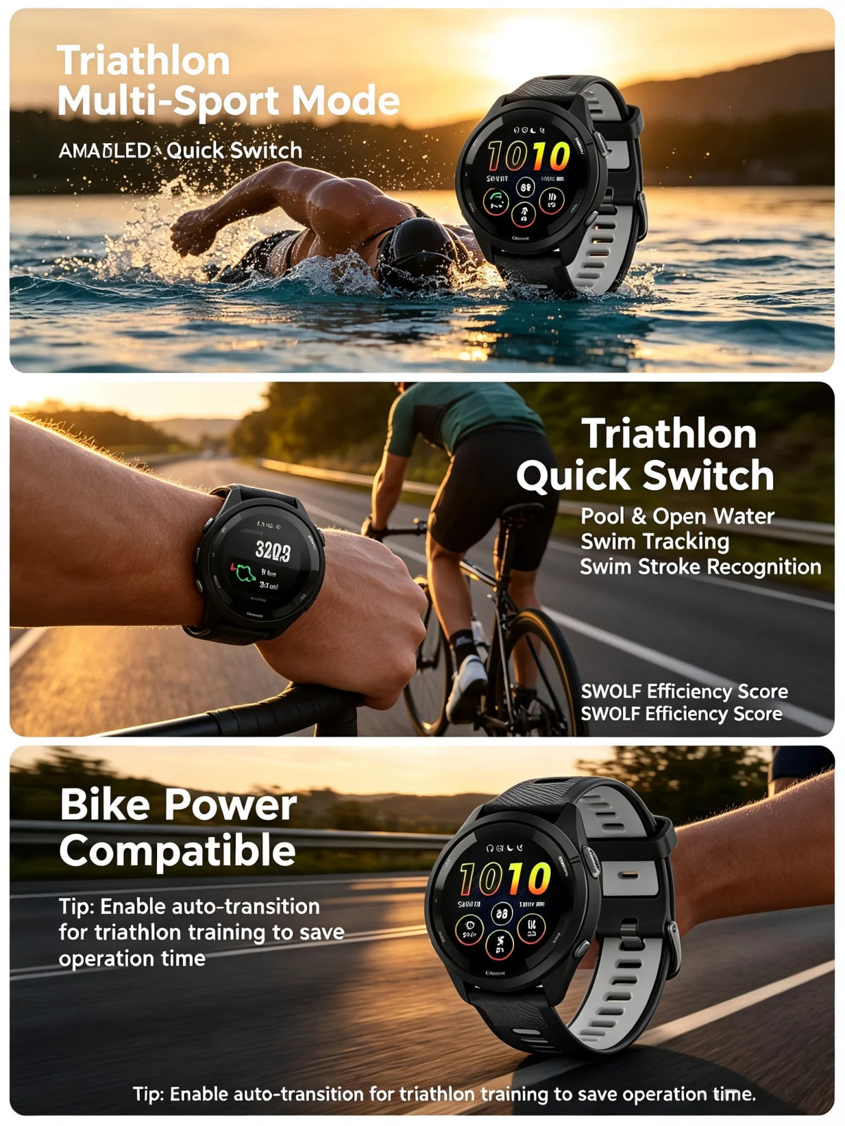 Garmin Forerunner 265 GPS Smartwatch With Multiband Navigation