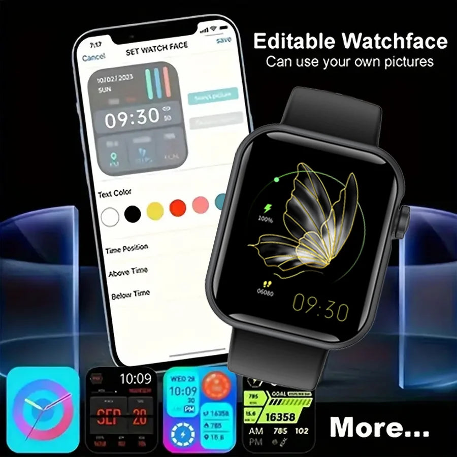 Anyloop Smart Watch Fitness Tracker With Call And Sleep Monitoring