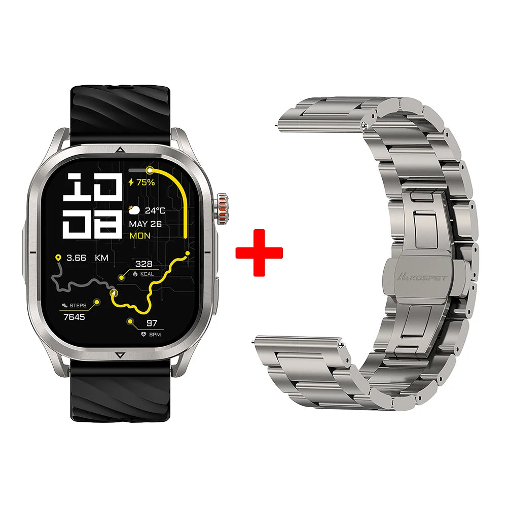 Kospet Magic P10 Gps Smartwatch Amoled Screen 5Atm Waterproof Rating