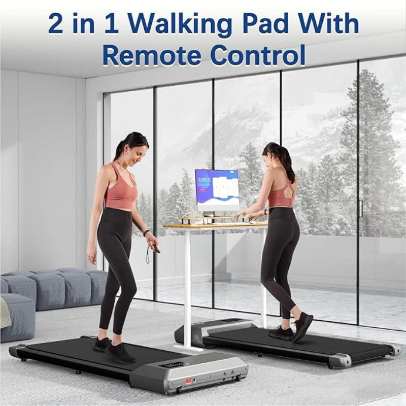 Superun 2In1 Treadmill For Home Use 2.5HP Walking Running