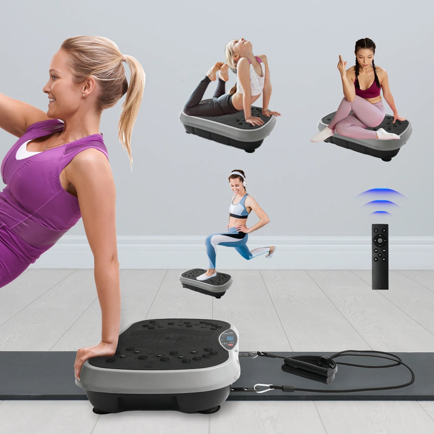 Vibration Plate Exercise Machine Fat Slinger Home Fitness Equipment