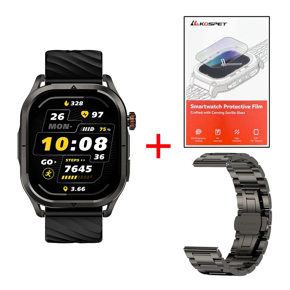 Kospet Magic P10 Gps Smartwatch Amoled Screen 5Atm Waterproof Rating