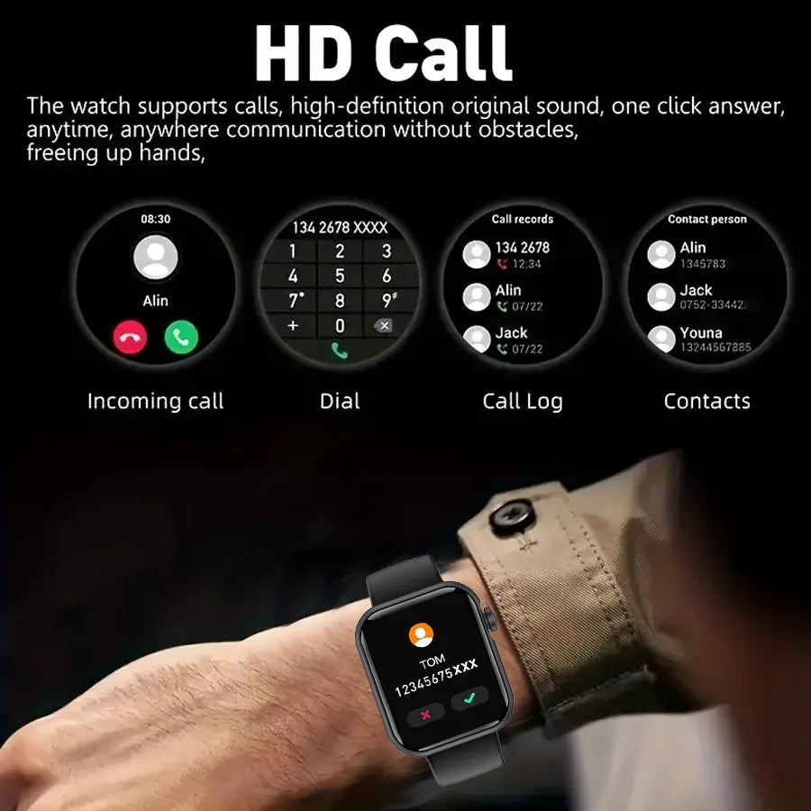 Anyloop Smart Watch Fitness Tracker With Call And Sleep Monitoring
