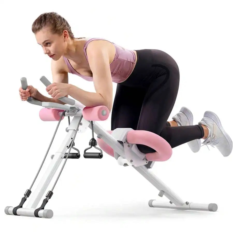 Adjustable Foldable Abdominal Trainer Machine For Home Gym