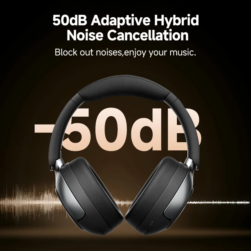 QCY H3 Pro Adaptive ANC Wireless Headphones With LDAC Support