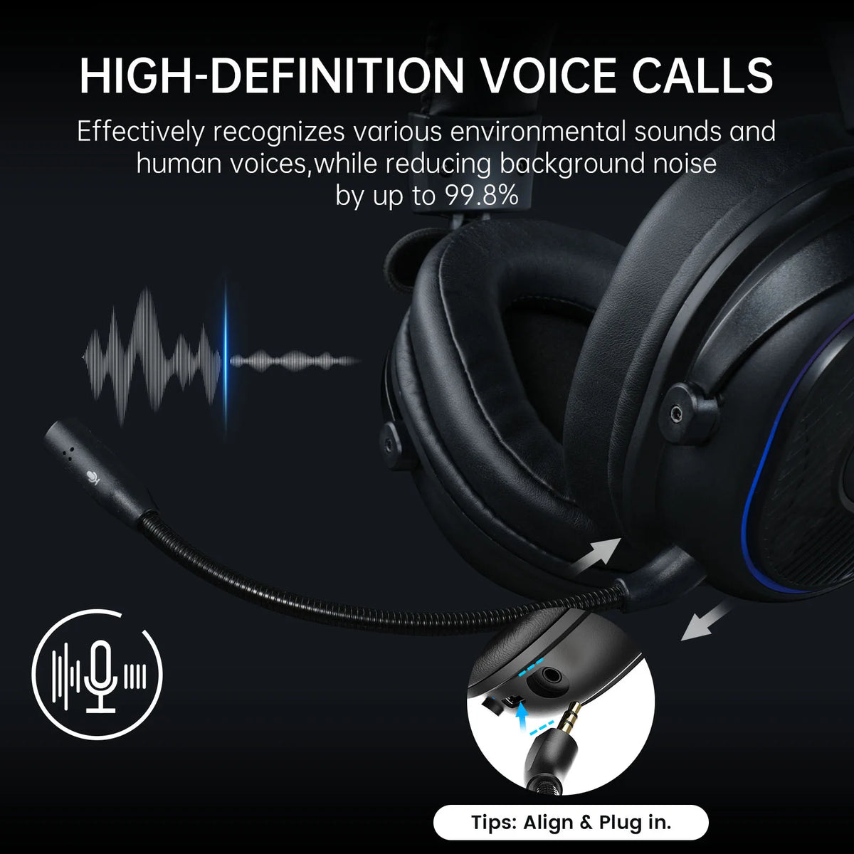 Eska Mako BT Wireless Gaming Headset With Low Latency