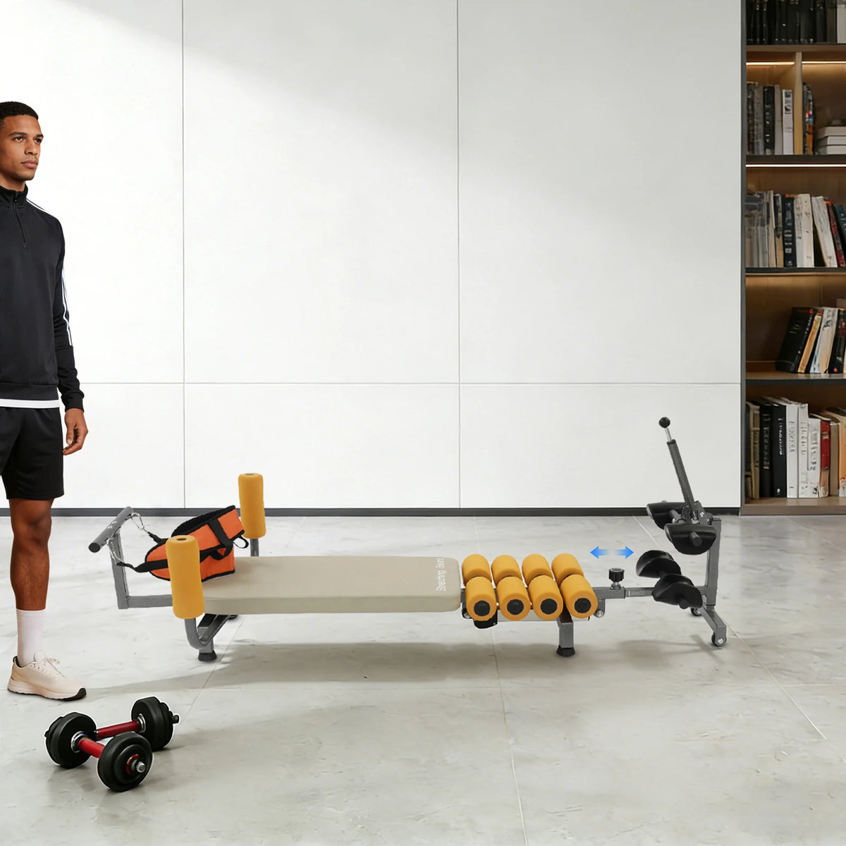 Electric Back Stretching Machine With Remote Control