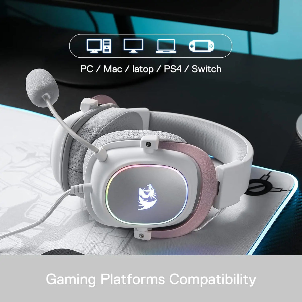 Redragon Zeus-X RGB Wired Gaming Headset With 7.1 Surround Sound