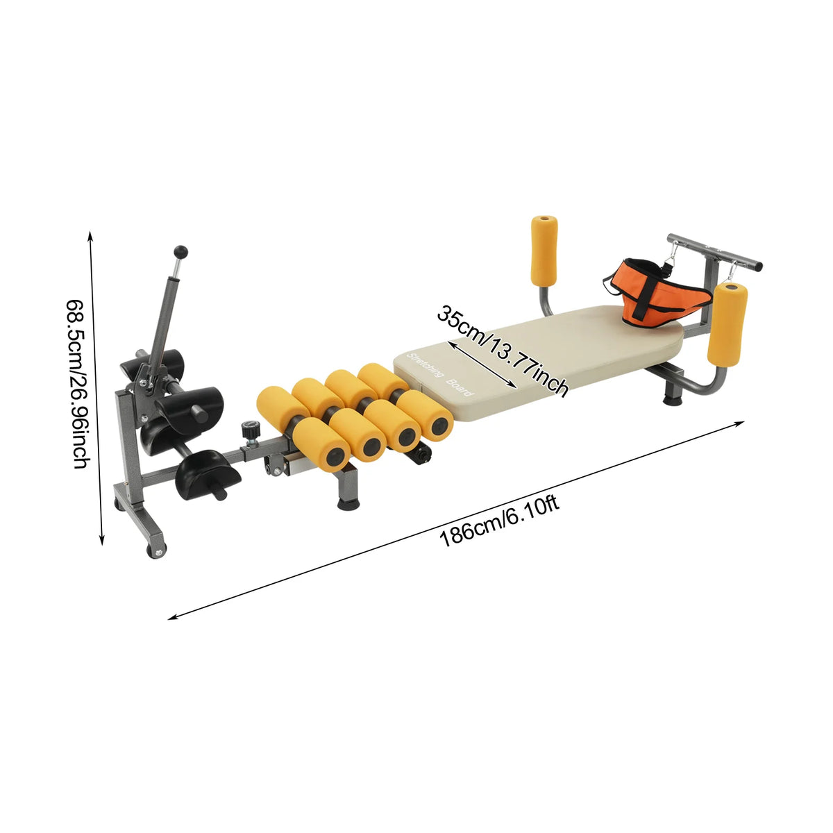 Electric Back Stretching Machine With Remote Control