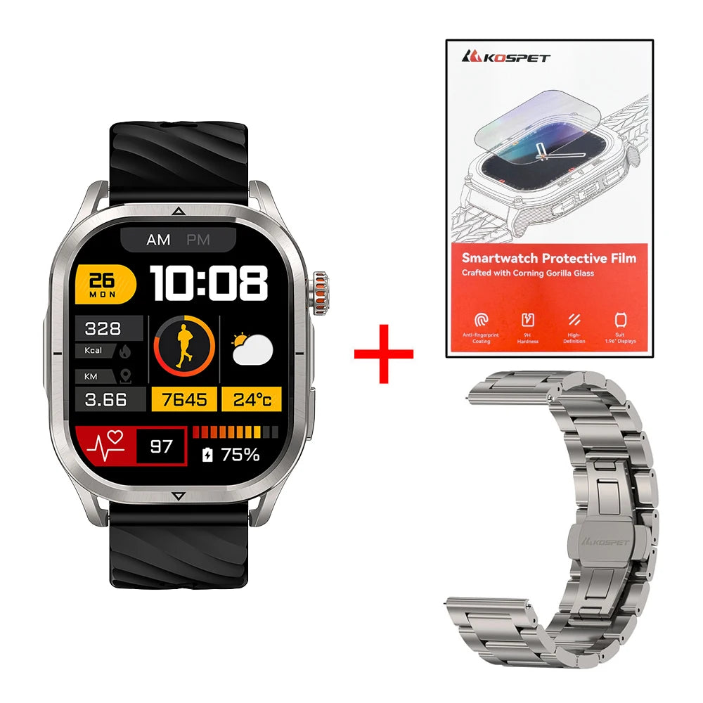 Kospet Magic P10 Gps Smartwatch Amoled Screen 5Atm Waterproof Rating