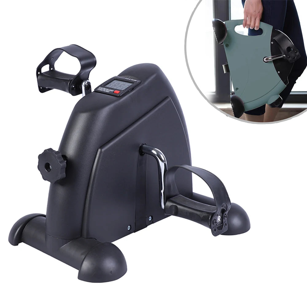 Mini Under Desk Pedal Exerciser Bike Digital Display