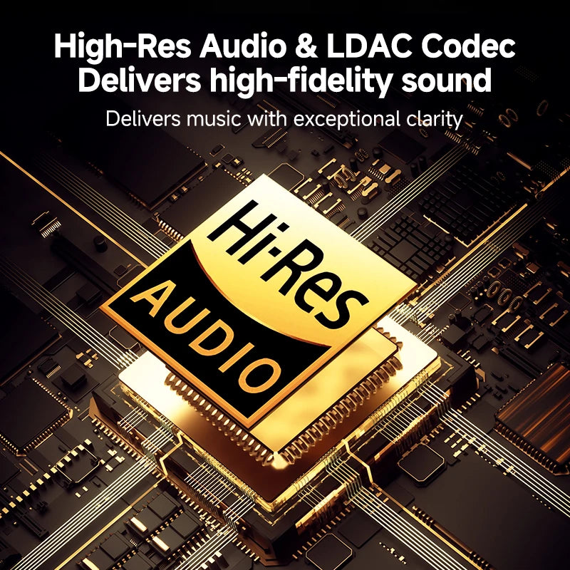 QCY H3 Pro Adaptive ANC Wireless Headphones With LDAC Support