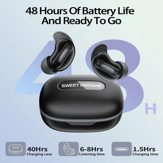 Kuizil Sleep Earbuds With Active Noise Cancellation Bluetooth