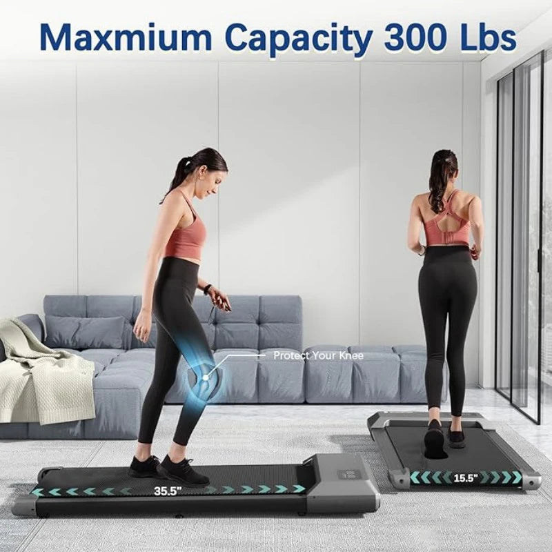 Superun 2In1 Treadmill For Home Use 2.5HP Walking Running