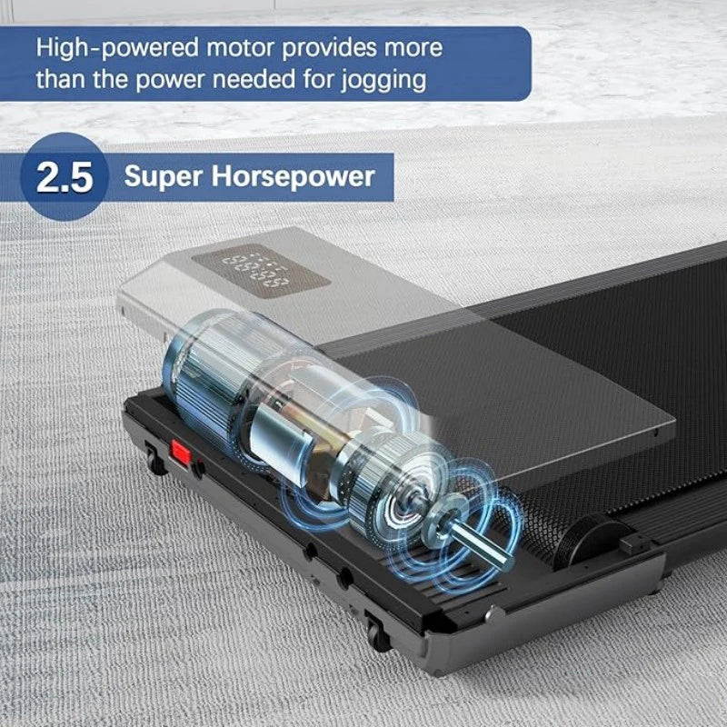 Superun 2In1 Treadmill For Home Use 2.5HP Walking Running