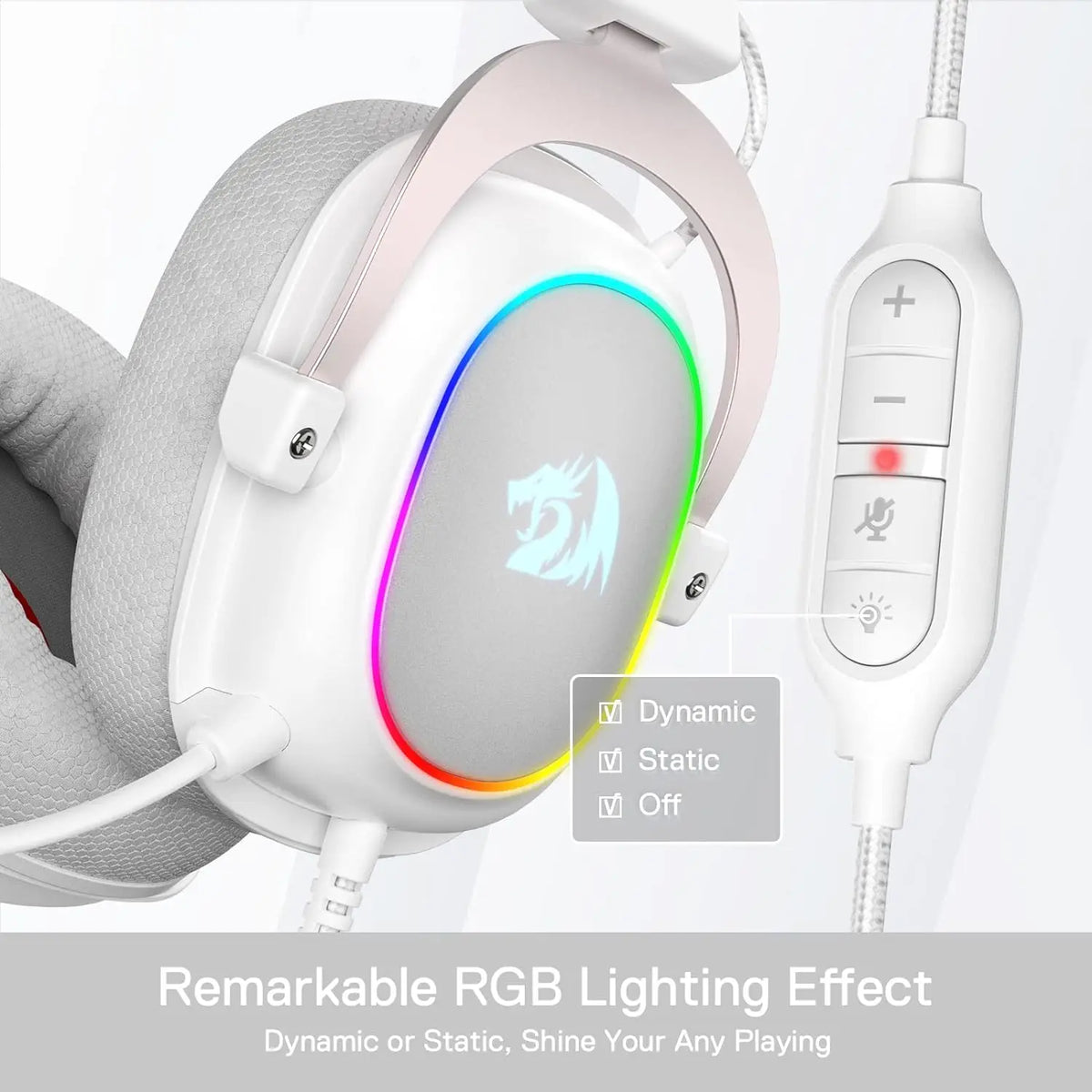 Redragon Zeus-X RGB Wired Gaming Headset With 7.1 Surround Sound