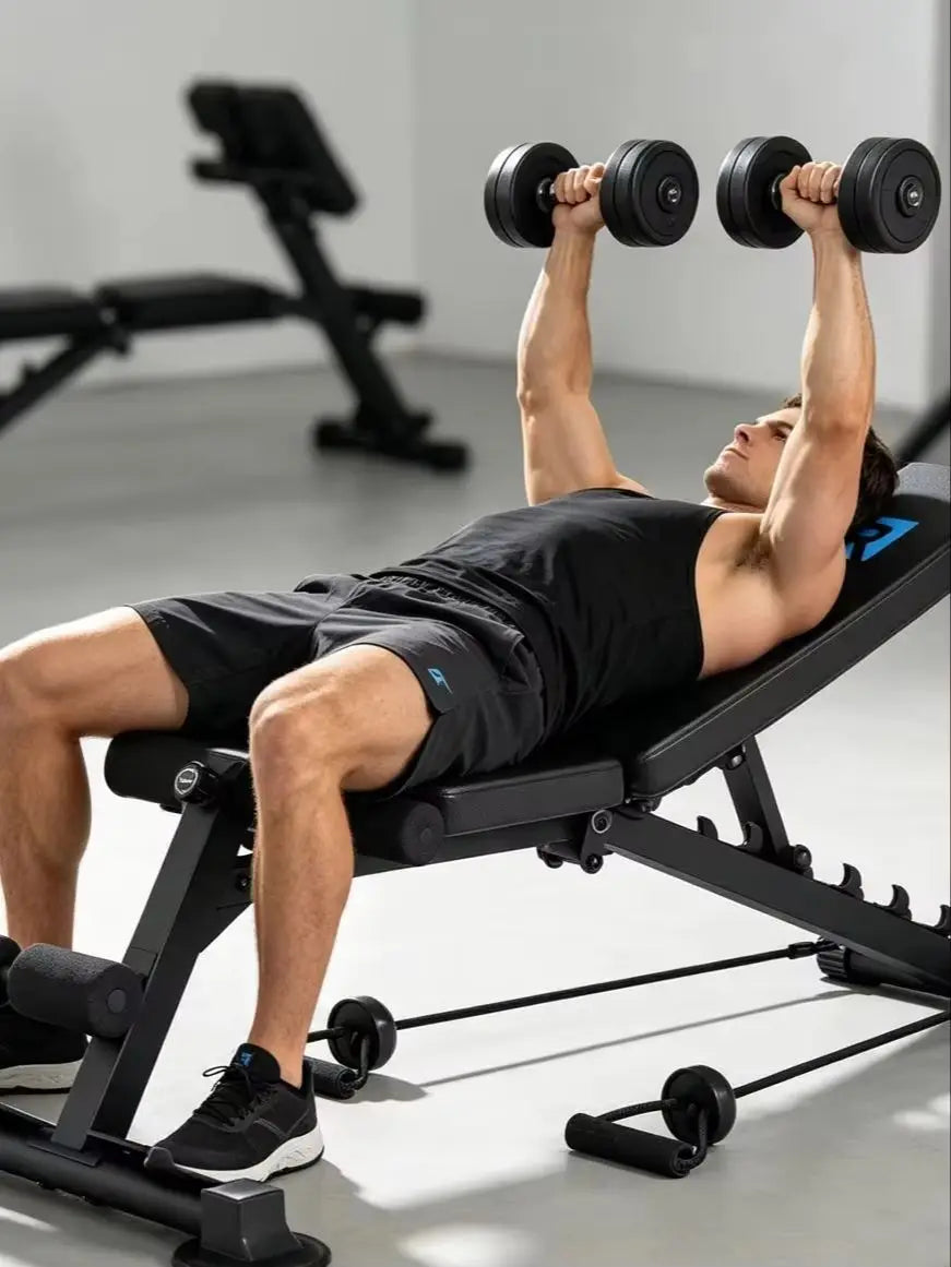 Adjustable Roman Chair Hyperextension Bench With Bands And Steel Frame
