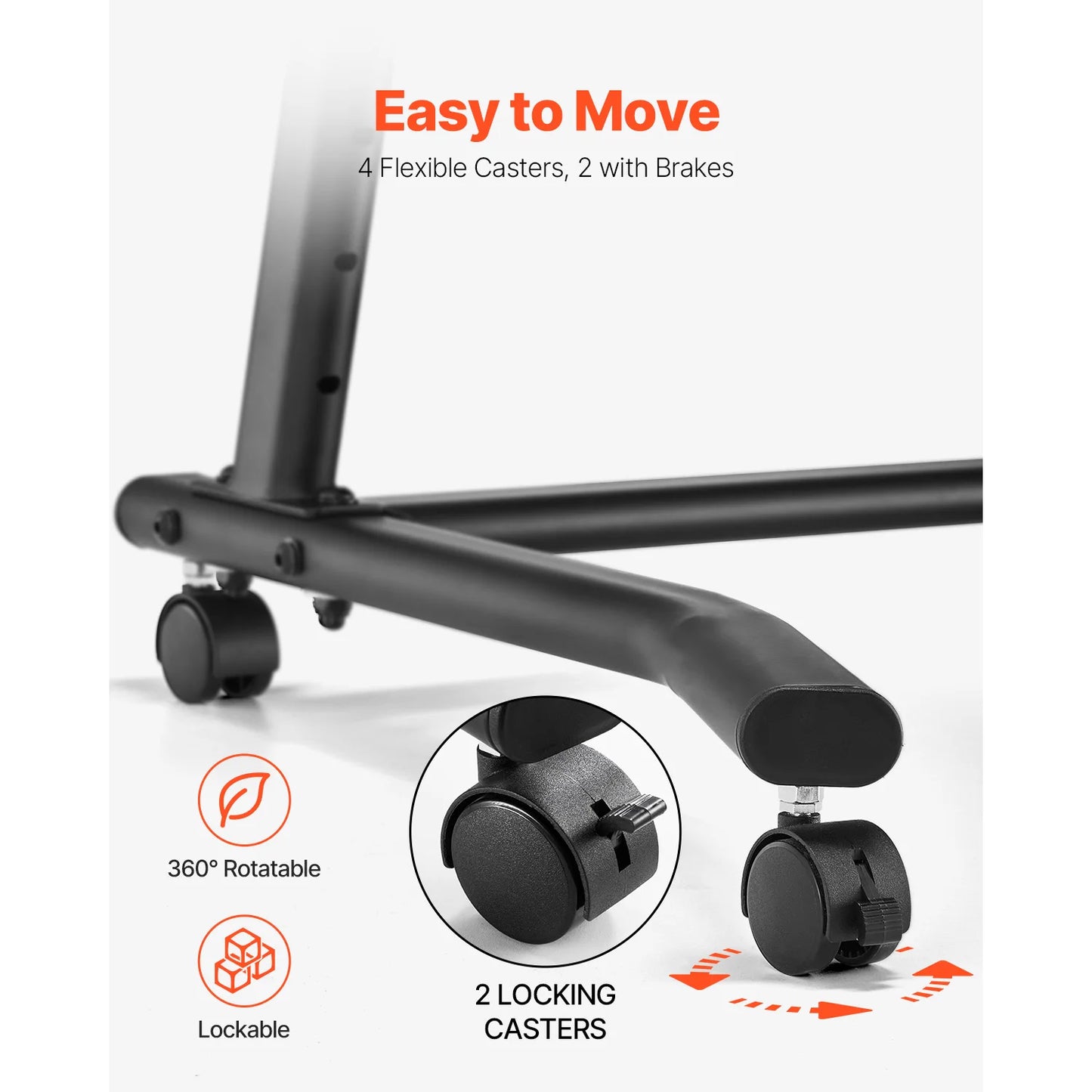SucceBuy Cycling Desk Foldable Multifunctional Bike Trainer And Treadmill Desk