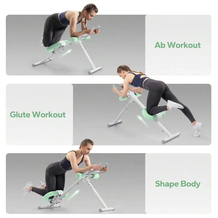 Adjustable Foldable Abdominal Trainer Machine For Home Gym