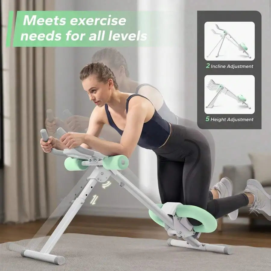 Adjustable Foldable Abdominal Trainer Machine For Home Gym