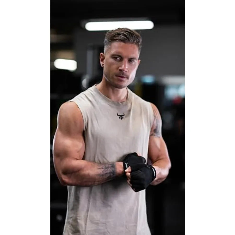 Padded Fingerless Workout Gloves For Gym Training And Weightlifting