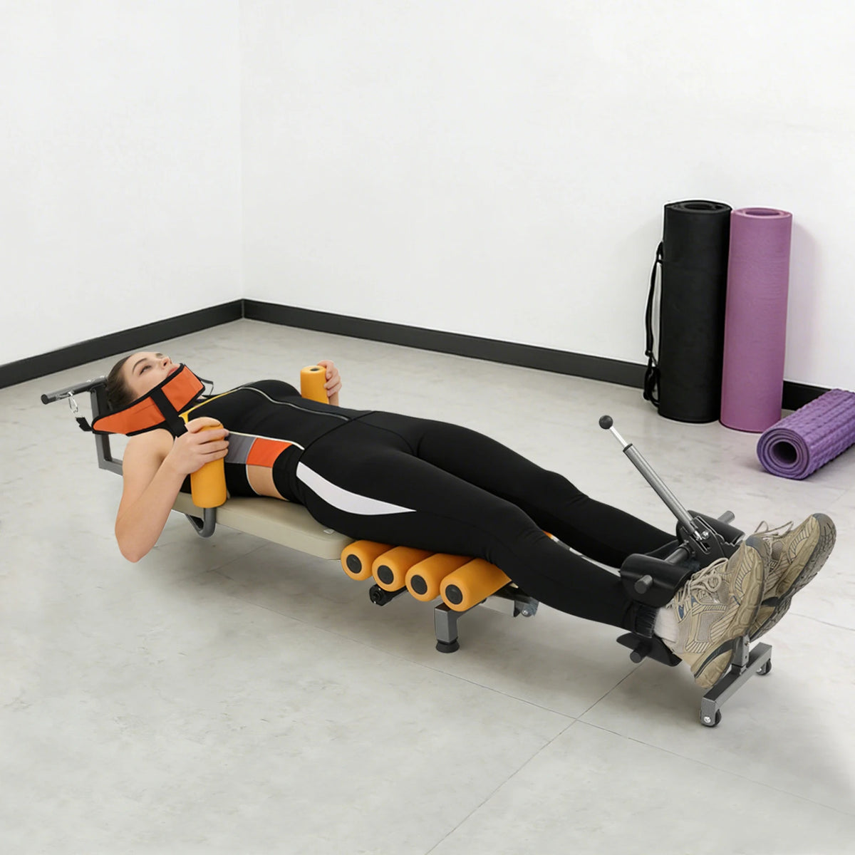 Electric Back Stretching Machine With Remote Control