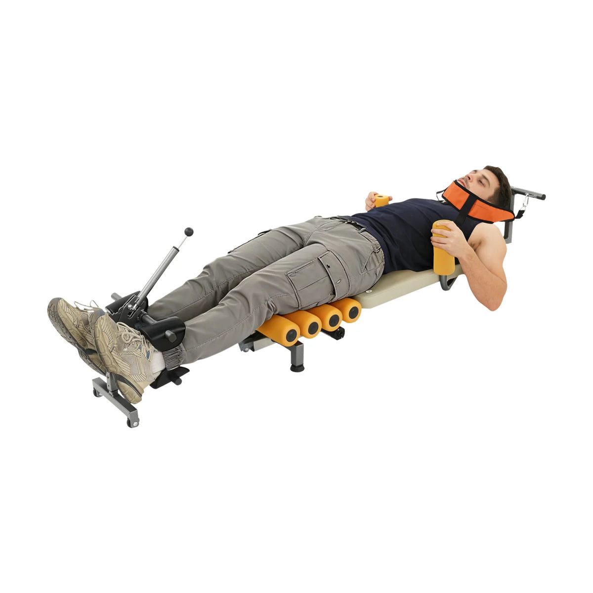 Electric Back Stretching Machine With Remote Control