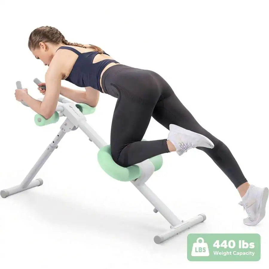 Adjustable Foldable Abdominal Trainer Machine For Home Gym