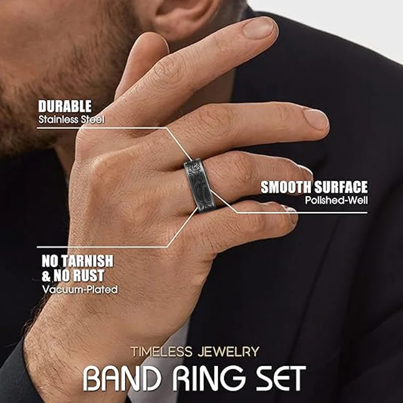 Smart Ring Fitness Tracker With Sleep Monitor Pedometer IP68 Waterproof