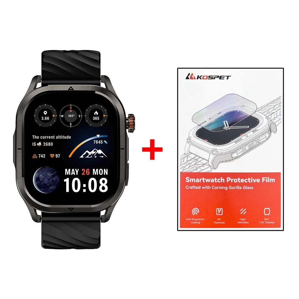 Kospet Magic P10 Gps Smartwatch Amoled Screen 5Atm Waterproof Rating