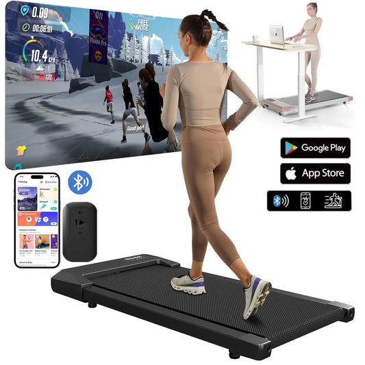 Superun 2In1 Treadmill For Home Use 2.5HP Walking Running