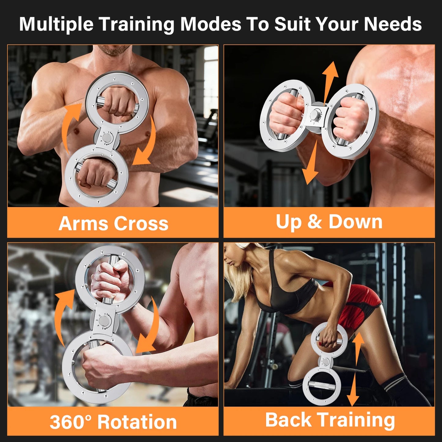 Rotator Machine Grip Strength Trainer For Forearms And Wrists