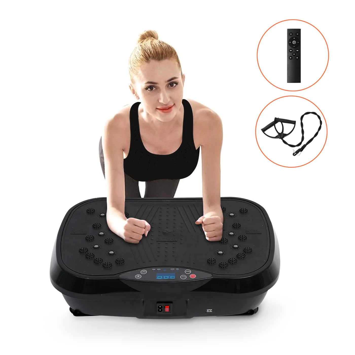 Vibration Plate Exercise Machine Fat Slinger Home Fitness Equipment