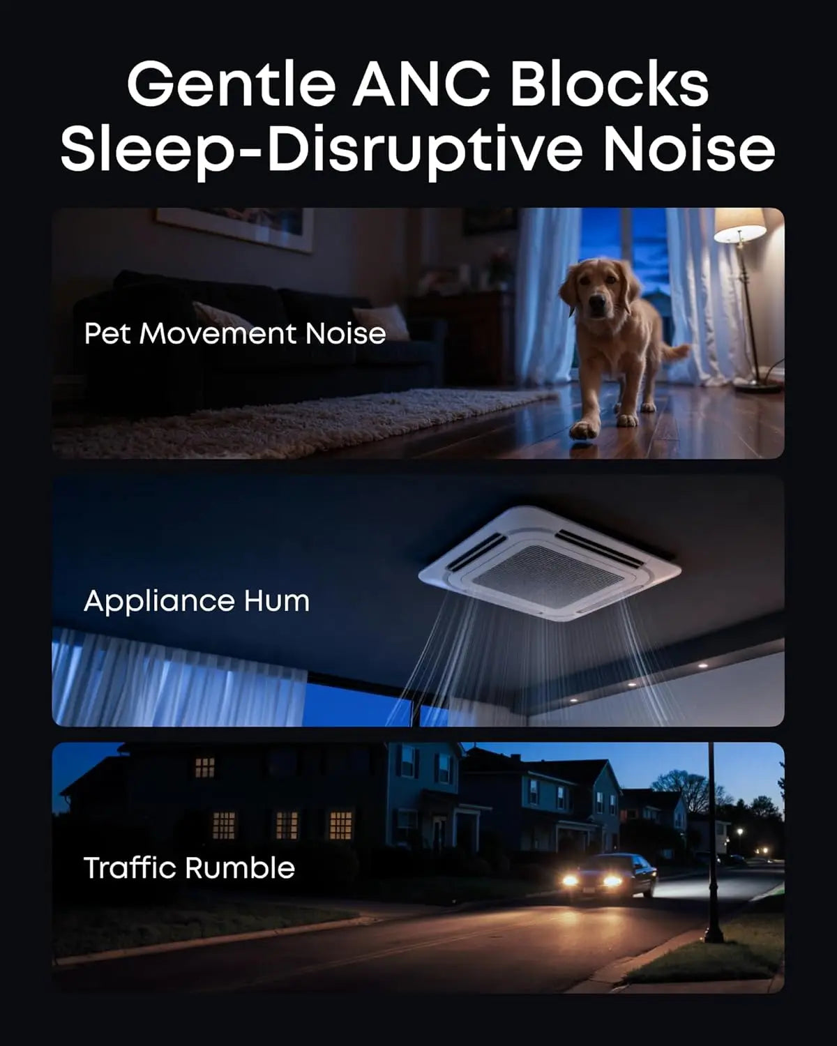 Anker Soundcore Sleep A30 Active Noise Cancelling Sleep Earbuds