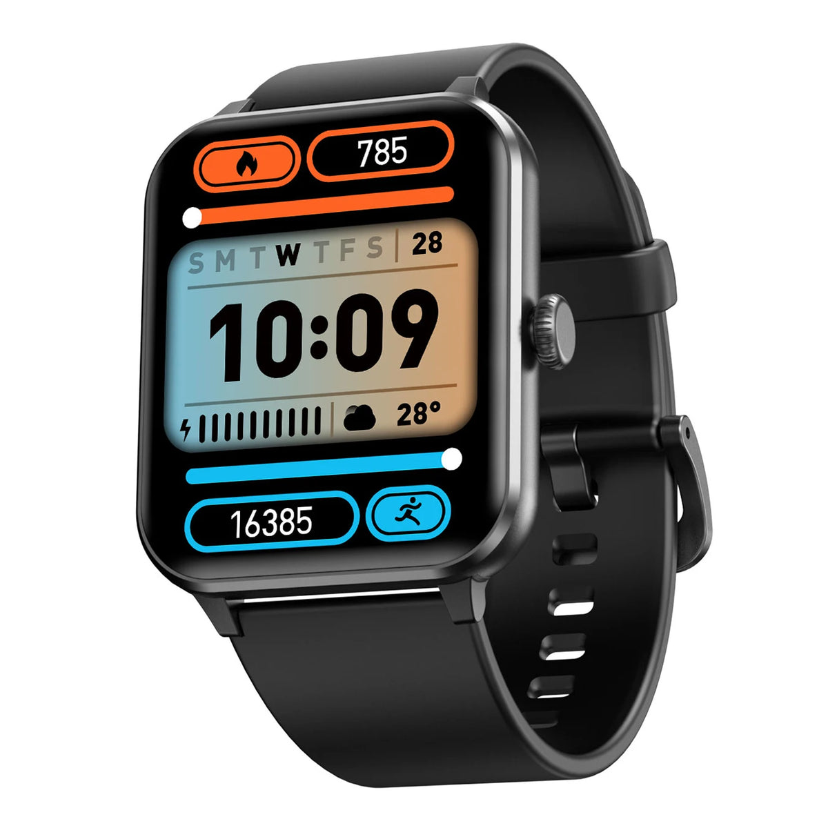 Bluetooth Call Smart Watch Featuring Fitness Tracking And Heart Rate Monitor