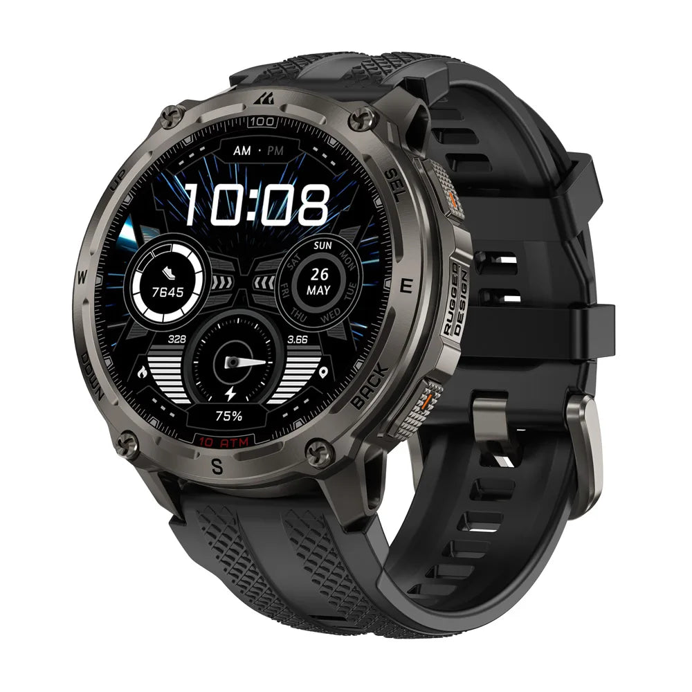 Kospet Tank T4 Rugged Smartwatch With GPS And Heart Rate Sensor