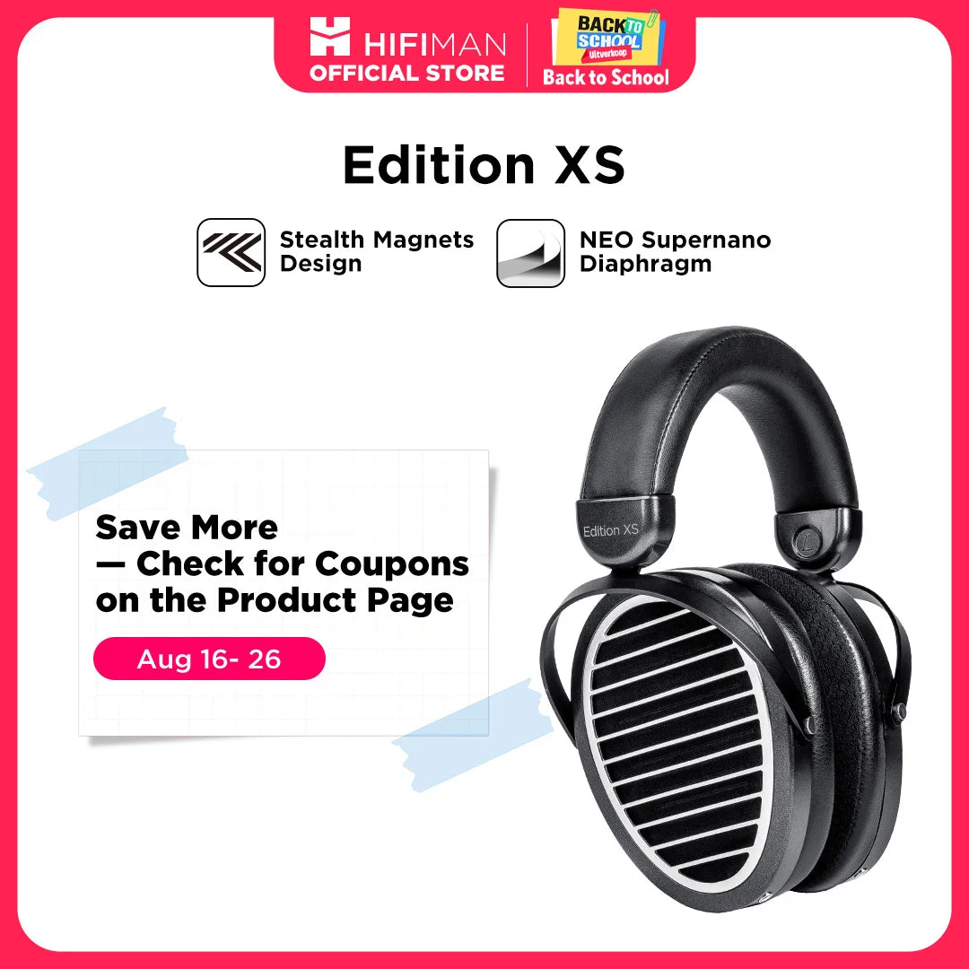 Hifiman Edition XS Open Back Planar Magnetic Headphones