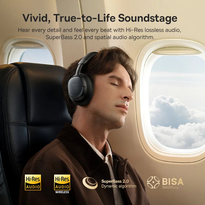 Baseus Bowie MH1 Wireless ANC Headphones With LDAC Support