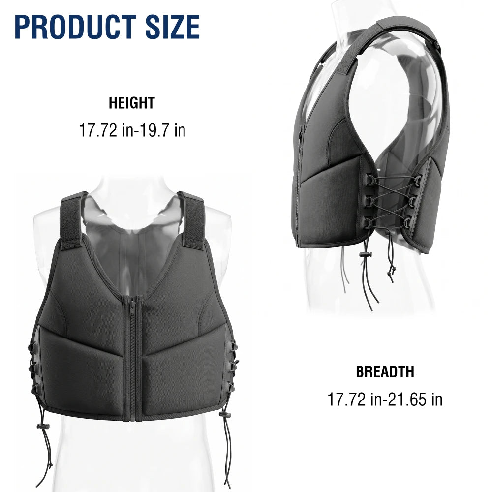 Premium Adjustable Weighted Vest For Running And Home Workouts
