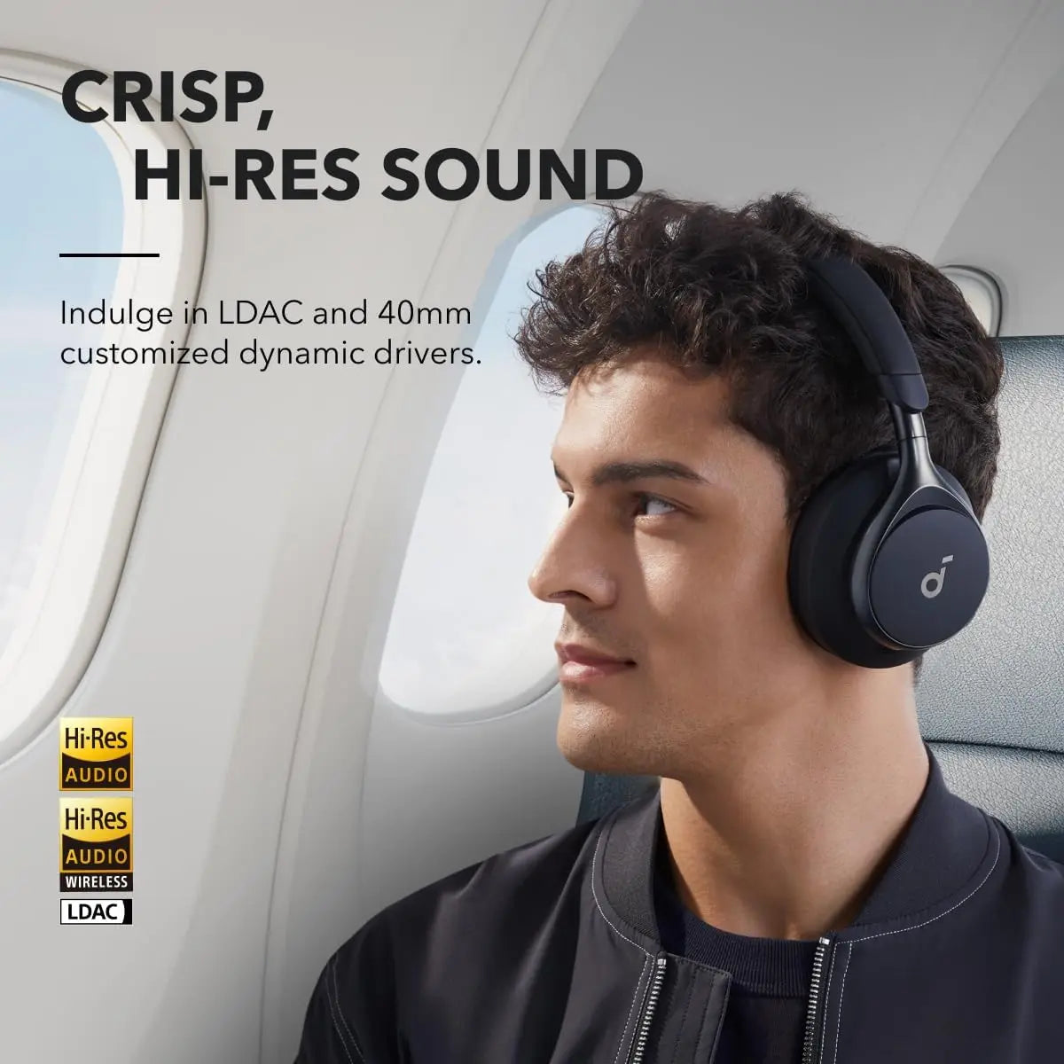 Soundcore Space One Active Noise Cancelling Wireless Headphones