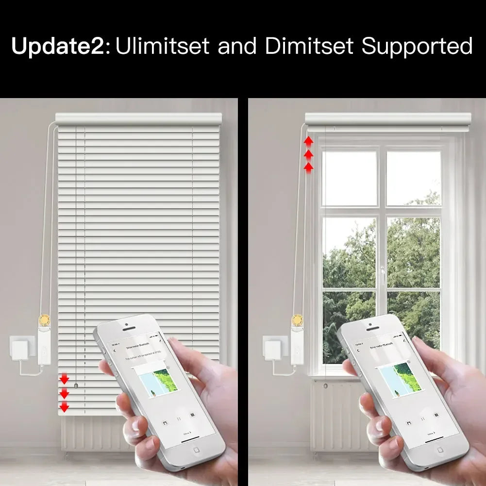 Moes Zigbee Smart Motorized Roller Blinds Drive Motor Hub