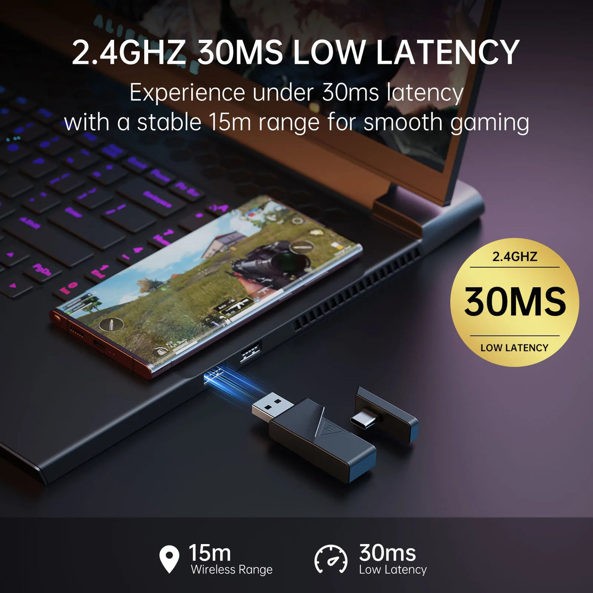 Eska Mako BT Wireless Gaming Headset With Low Latency