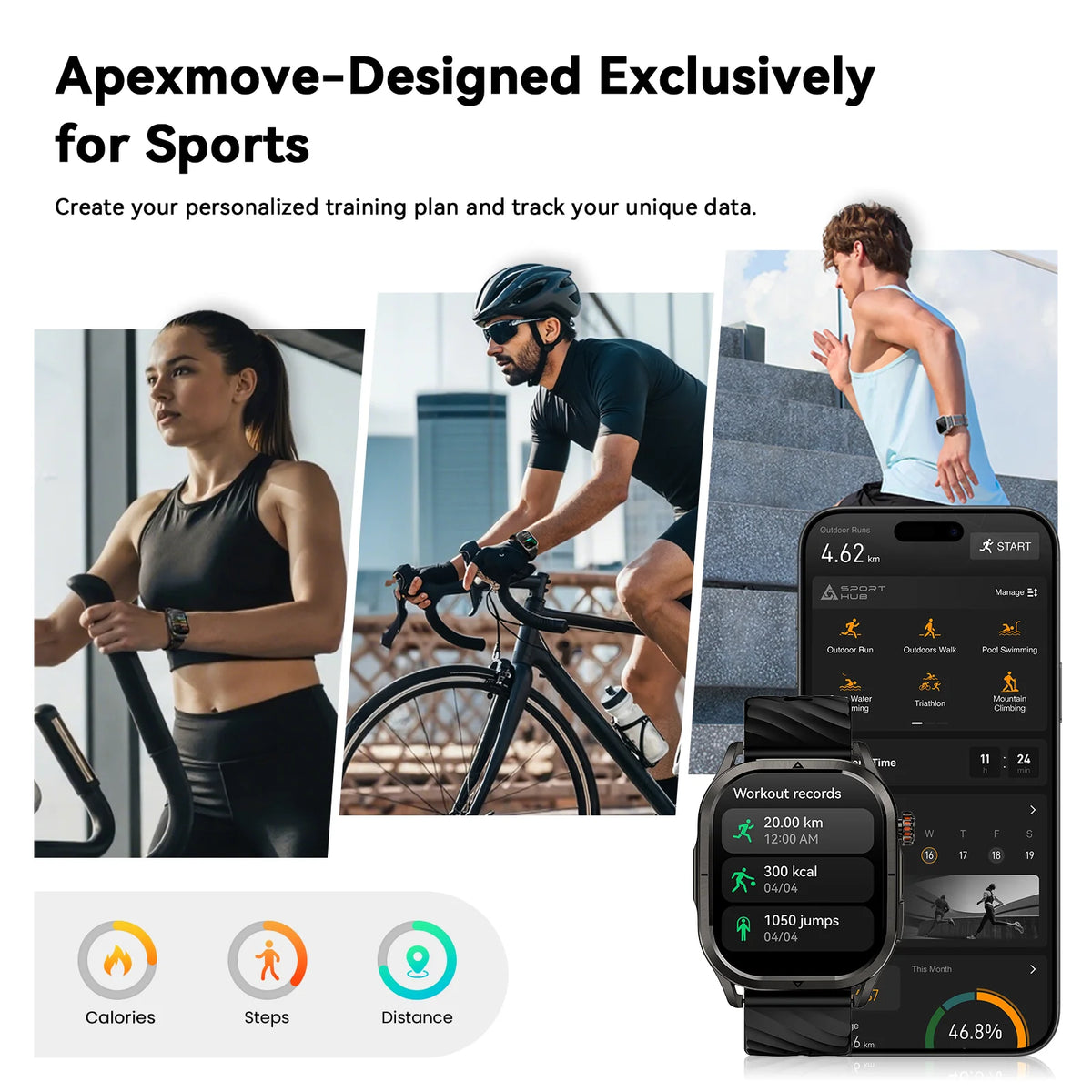 Kospet Magic P10 Gps Smartwatch Amoled Screen 5Atm Waterproof Rating