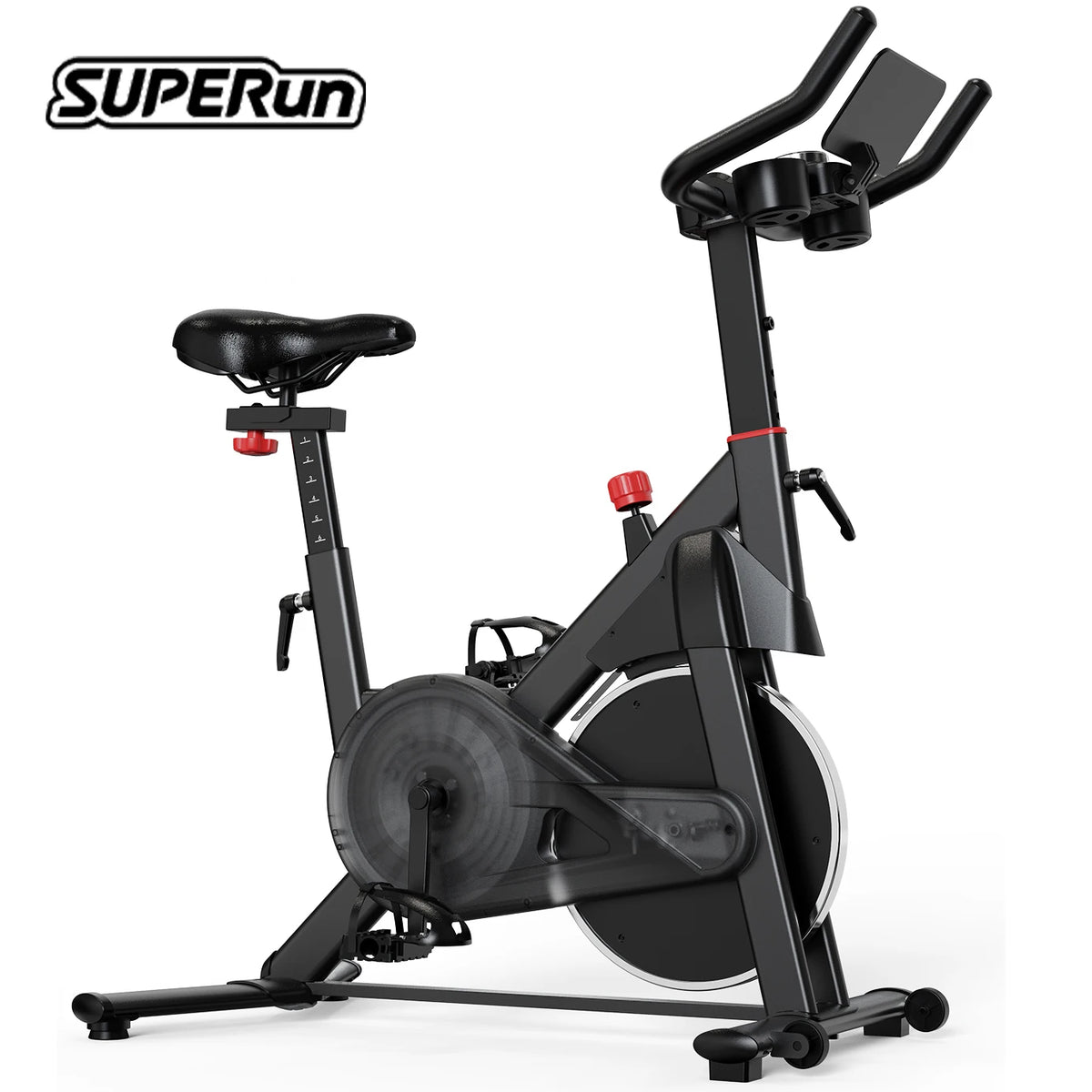 Superun 32 Levels Magnetic Resistance Stationary Exercise Bike