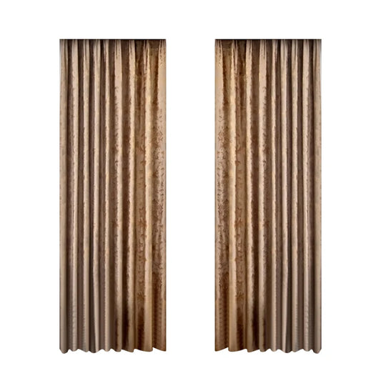 Velvet Blackout Curtains For Thermal And Noise Reduction