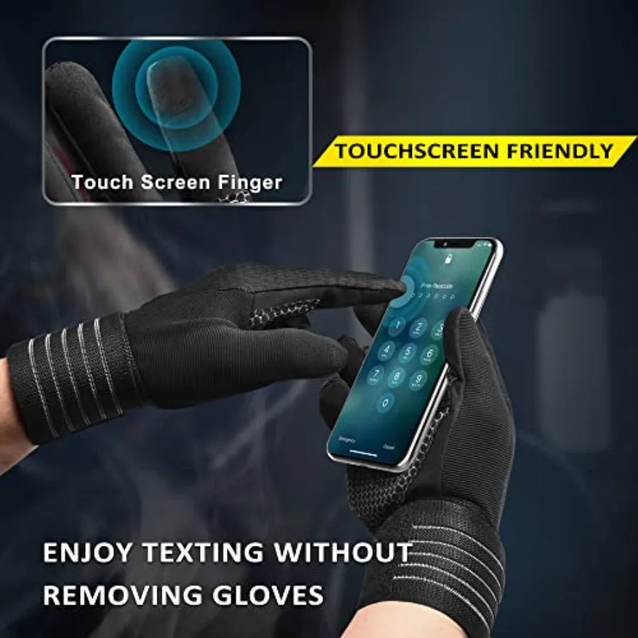 Full Finger Weight Lifting Workout Gloves For Safe Deadlift Performance
